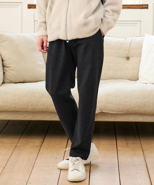 CALL&RESPONSE(コールアンドレスポンス)の「mp15230- ロングパンツ スーパーストレッチ(264-1551-05)(その他パンツ・メンズ・ブラウン/チャコール・2/5/4)」の5枚目の写真
