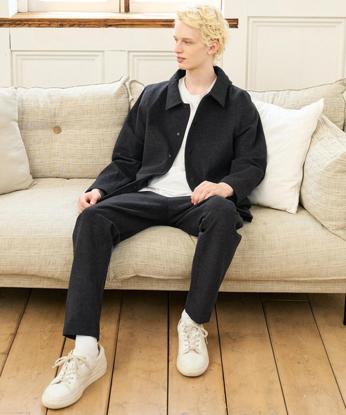 CALL&RESPONSE(コールアンドレスポンス)の「mp15230- ロングパンツ スーパーストレッチ(264-1551-05)(その他パンツ・メンズ・ブラウン/チャコール・2/5/4)」の8枚目の写真