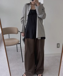 layered sheer camisole /　レイヤードシアーキャミソール