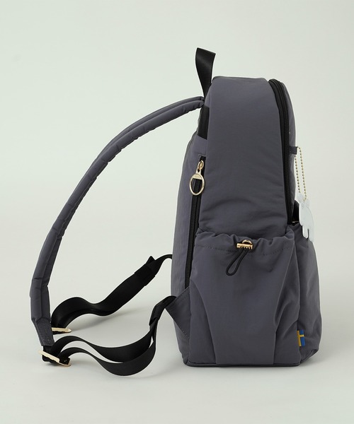 moz(モズ)の「【moz(モズ)】軽量 軽撥水 ボンディング リュックサック B5サイズ収納可 8L ZZQK-04(ショルダーバッグ・レディース・ベージュ/ブラック/オレンジ/ブルーグレー・ONE SIZE)」の8枚目の写真