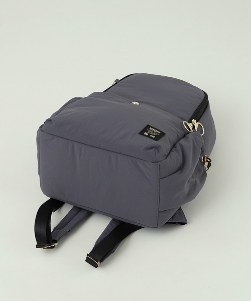 moz(モズ)の「【moz(モズ)】軽量 軽撥水 ボンディング リュックサック B5サイズ収納可 8L ZZQK-04(ショルダーバッグ・レディース・ベージュ/ブラック/オレンジ/ブルーグレー・ONE SIZE)」の9枚目の写真