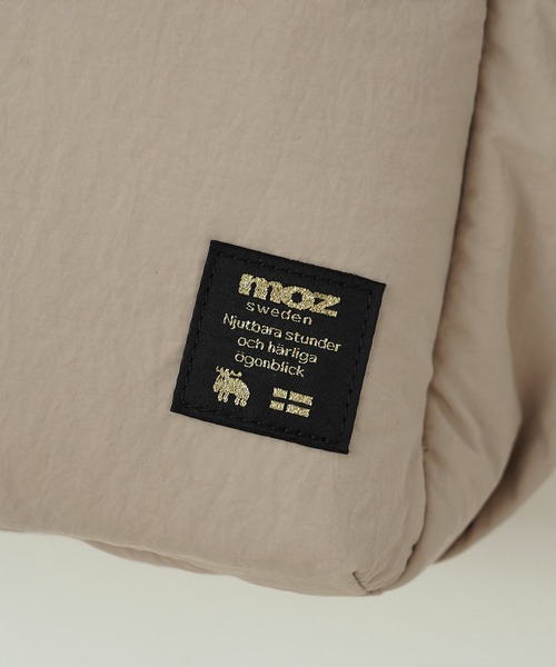 moz(モズ)の「【moz(モズ)】軽量 軽撥水 ボンディング リュックサック B5サイズ収納可 8L ZZQK-04(ショルダーバッグ・レディース・ベージュ/ブラック/オレンジ/ブルーグレー・ONE SIZE)」の11枚目の写真
