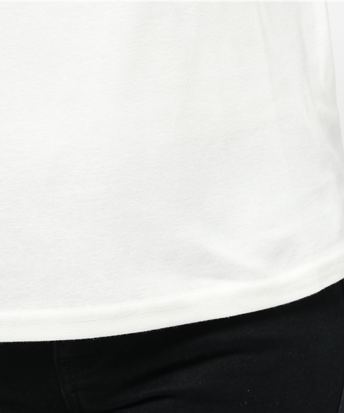 PUNYUS（プニュズ）の「ハイネックTEE（Tシャツ/カットソー・レディース・サックスブルー/ブラック/ピンク/ホワイト・1/3/2/4）」の10枚目の写真