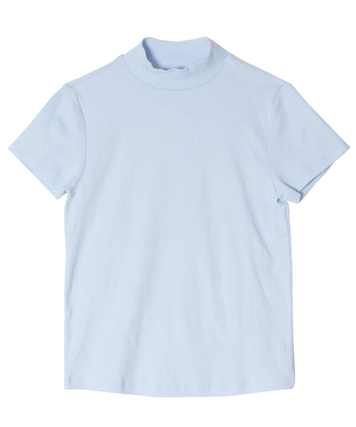 PUNYUS（プニュズ）の「ハイネックTEE（Tシャツ/カットソー・レディース・サックスブルー/ブラック/ピンク/ホワイト・1/3/2/4）」の15枚目の写真