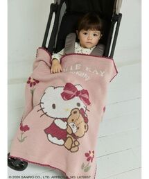 JAMIE KAY（ジェイミーケイ）の「【HELLO KITTY】ニットJQブランケット（ブランケット）」