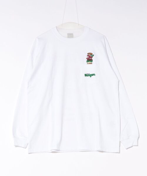 8(eight)(エイト)の「ワイドシルエットロンT(Tシャツ/カットソー・メンズ・ブラック/チャコール/ホワイト・MEDIUM/LARGE/X-LARGE)」の1枚目の写真