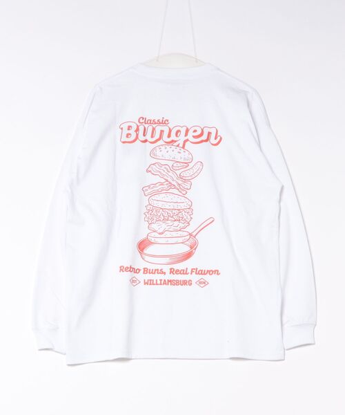 8(eight)(エイト)の「ワイドシルエットロンT(Tシャツ/カットソー・メンズ・ブラック/チャコール/ホワイト・MEDIUM/LARGE/X-LARGE)」の4枚目の写真