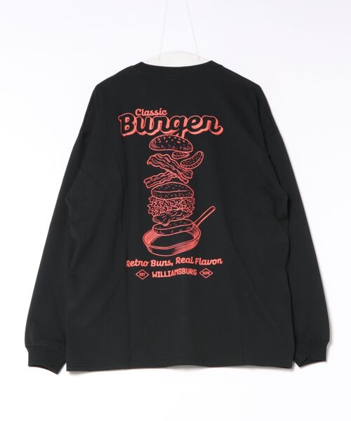 8(eight)(エイト)の「ワイドシルエットロンT(Tシャツ/カットソー・メンズ・ブラック/チャコール/ホワイト・MEDIUM/LARGE/X-LARGE)」の6枚目の写真