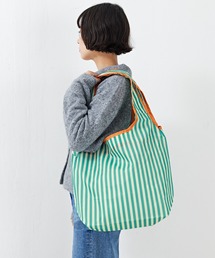 エコバッグ ヒョウ柄 チェック柄 ストライプ柄