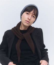 elegancese（エレガンセーゼ）の「【elegancese】Wool cashmere fluffy triangle scarf（ストール/ショール）」