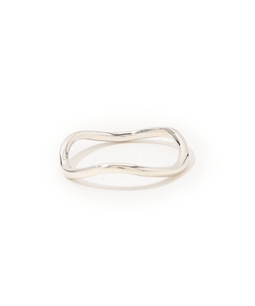 TOMORROWLAND (トゥモローランド)の「le solides simple wavy リング(リング・レディース・シルバー・M/S)」の1枚目の写真