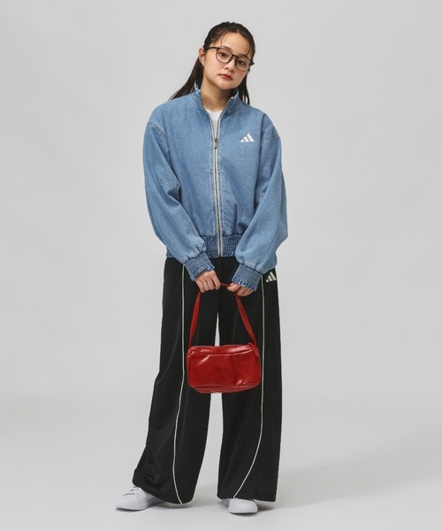 adidas(アディダス)の「アディダス adidas スタジアムトリコットルーズフィットトラックパンツ(その他パンツ・レディース・ブラック/ブラウン/バーガンディー・S/M/L/XL)」の17枚目の写真
