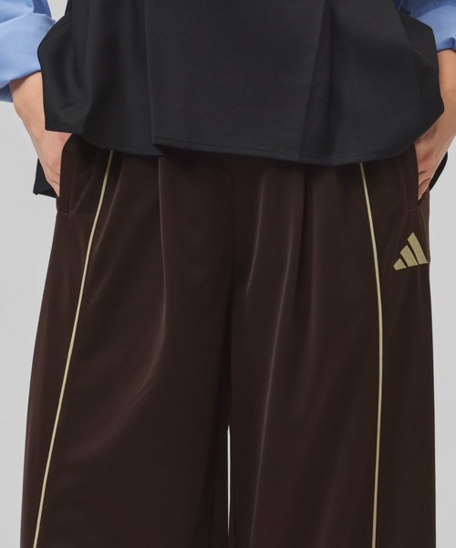 adidas(アディダス)の「アディダス adidas スタジアムトリコットルーズフィットトラックパンツ(その他パンツ・レディース・ブラック/ブラウン/バーガンディー・S/M/L/XL)」の10枚目の写真