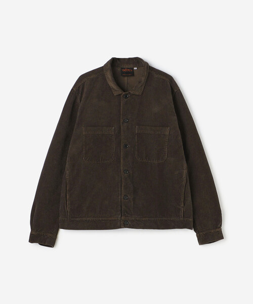 VETRA(ベトラ)の「VETRA | 〈別注〉コーデュロイ カバーオールジャケット MEN(カバーオール・メンズ・ネイビー/ブラウン系その他・44/42)」の4枚目の写真