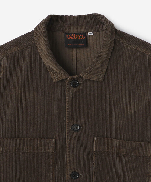 VETRA(ベトラ)の「VETRA | 〈別注〉コーデュロイ カバーオールジャケット MEN(カバーオール・メンズ・ネイビー/ブラウン系その他・44/42)」の6枚目の写真