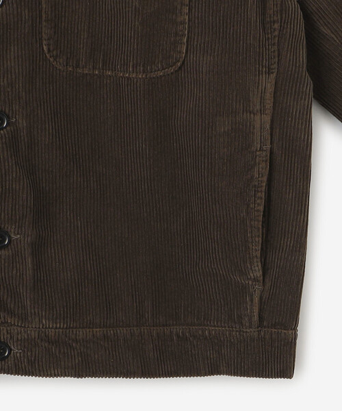VETRA(ベトラ)の「VETRA | 〈別注〉コーデュロイ カバーオールジャケット MEN(カバーオール・メンズ・ネイビー/ブラウン系その他・44/42)」の8枚目の写真