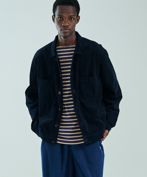 VETRA(ベトラ)の「VETRA | 〈別注〉コーデュロイ カバーオールジャケット MEN(カバーオール・メンズ・ネイビー/ブラウン系その他・44/42)」の18枚目の写真