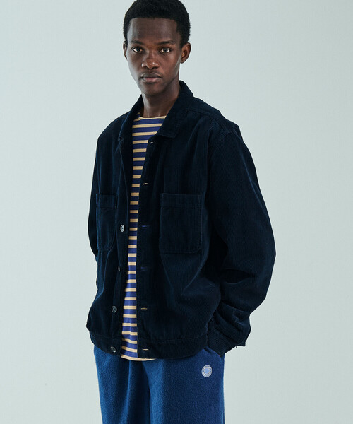 VETRA(ベトラ)の「VETRA | 〈別注〉コーデュロイ カバーオールジャケット MEN(カバーオール・メンズ・ネイビー/ブラウン系その他・44/42)」の19枚目の写真