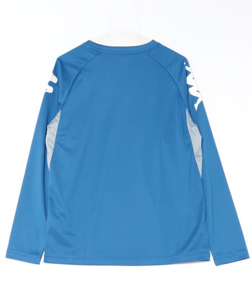 Kappa（カッパ）の「長袖Tシャツ　オミニロゴ（Tシャツ/カットソー・メンズ・ブルー/ブラック・X-LARGE/MEDIUM/LARGE）」の3枚目の写真