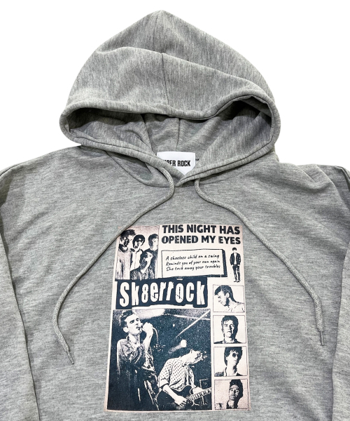 SK8ER ROCK(スケーターロック)の「バンドポスター スウェットフーディー(メランジグレー)(パーカー・レディース・その他・SMALL/MEDIUM/LARGE)」の3枚目の写真