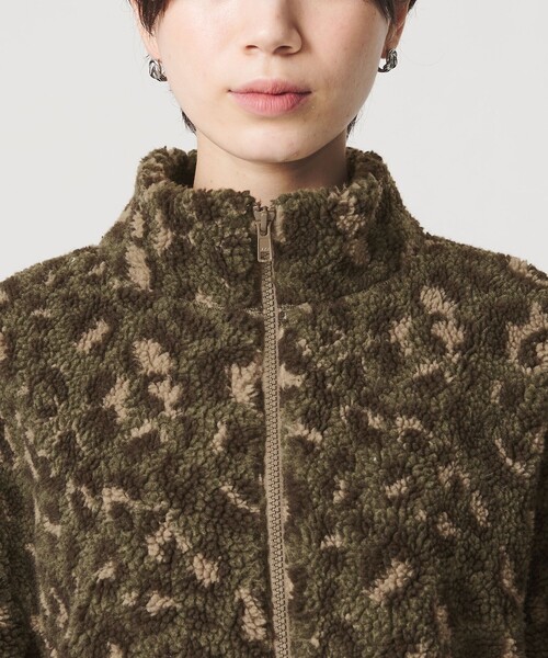 BEAUTY&YOUTH UNITED ARROWS(ビューティーアンドユースユナイテッドアローズ)の「ジャガード スタンドカラー ボアブルゾン(その他アウター・レディース・オリーブ/ナチュラル・FREE)」の12枚目の写真