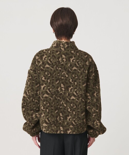 BEAUTY&YOUTH UNITED ARROWS(ビューティーアンドユースユナイテッドアローズ)の「ジャガード スタンドカラー ボアブルゾン(その他アウター・レディース・オリーブ/ナチュラル・FREE)」の19枚目の写真