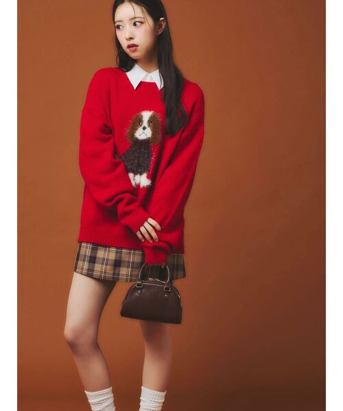 dazzlin(ダズリン)の「ミニスカショーパン(その他パンツ・レディース・ベージュ/グレー/オレンジ・MEDIUM/SMALL)」の5枚目の写真