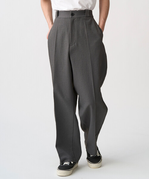 DANTON(ダントン)の「Men's Polyester Twill Straight Pants(その他パンツ・メンズ・チャコール/ブルー/ブラック・42/38/44/40)」の4枚目の写真