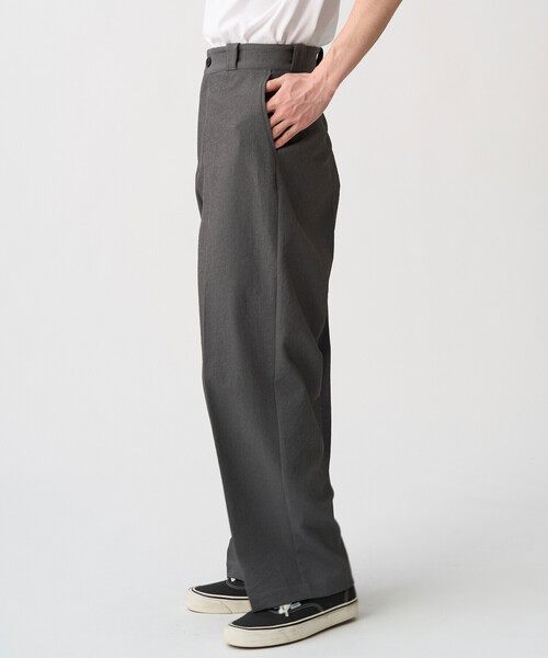 DANTON(ダントン)の「Men's Polyester Twill Straight Pants(その他パンツ・メンズ・チャコール/ブルー/ブラック・42/38/44/40)」の5枚目の写真