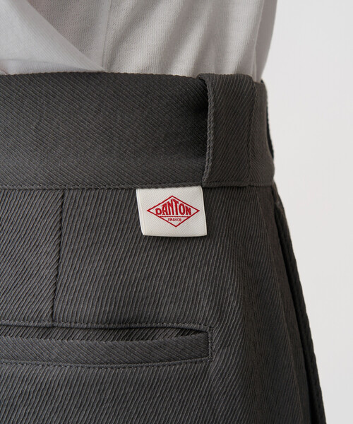 DANTON(ダントン)の「Men's Polyester Twill Straight Pants(その他パンツ・メンズ・チャコール/ブルー/ブラック・42/38/44/40)」の8枚目の写真