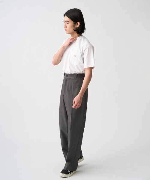 DANTON(ダントン)の「Men's Polyester Twill Straight Pants(その他パンツ・メンズ・チャコール/ブルー/ブラック・42/38/44/40)」の9枚目の写真