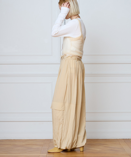 IENA LA BOUCLE(イエナラブークル)の「IENA LA BOUCLE モヘヤMIXキャミタンク(ニット/セーター・レディース・アイボリー/グリーン・FREE)」の10枚目の写真