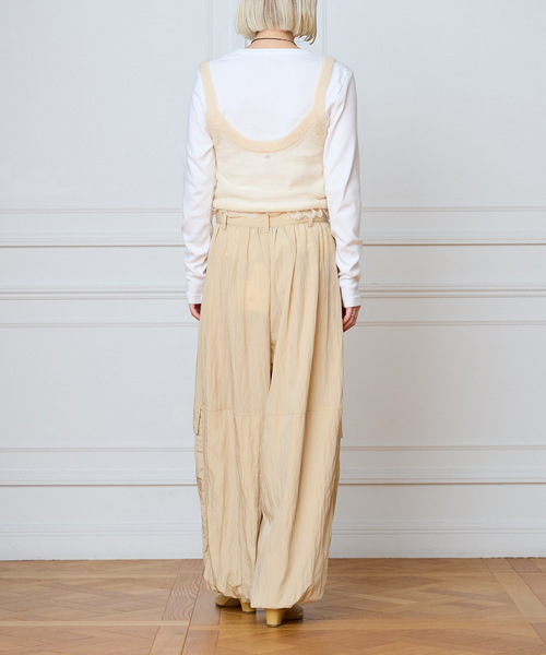 IENA LA BOUCLE(イエナラブークル)の「IENA LA BOUCLE モヘヤMIXキャミタンク(ニット/セーター・レディース・アイボリー/グリーン・FREE)」の11枚目の写真