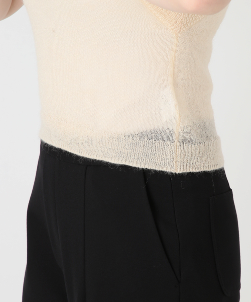 IENA LA BOUCLE(イエナラブークル)の「IENA LA BOUCLE モヘヤMIXキャミタンク(ニット/セーター・レディース・アイボリー/グリーン・FREE)」の22枚目の写真