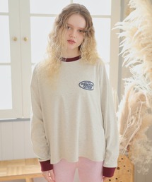 anap mimpi（アナップミンピ）の「リンガープリントロングＴシャツ（Tシャツ/カットソー）」