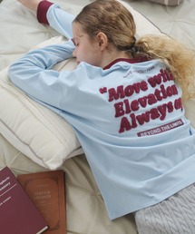 anap mimpi（アナップミンピ）の「リンガープリントロングＴシャツ（Tシャツ/カットソー）」