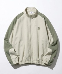 Kaepa（ケイパ）の「2026AW Kaepa/ケイパ オーバーサイズ ナイロン 切替 ワンポイント刺繍 トラックジャケット レディース メンズ（ナイロンジャケット）」