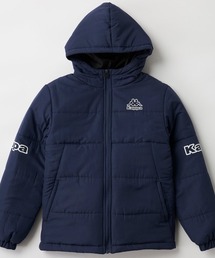 Kappa（カッパ）の「【Kappa/カッパ】キッズ中綿フード付ジャケット　ブルゾン　通学（ダウンジャケット/コート）」