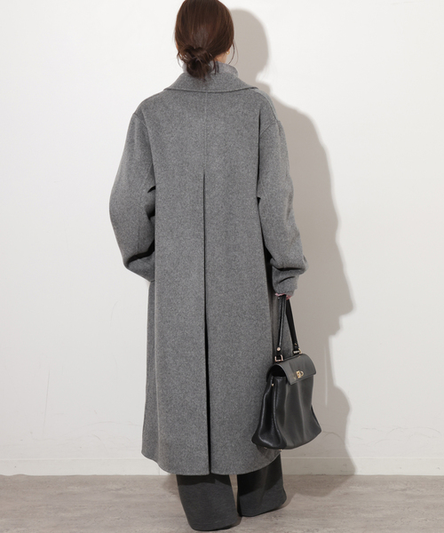 JOURNAL STANDARD relume(ジャーナルスタンダード レリューム)の「ウールカシミヤチェスターコート(チェスターコート・レディース・ベージュ/チャコールグレー・36/38)」の18枚目の写真