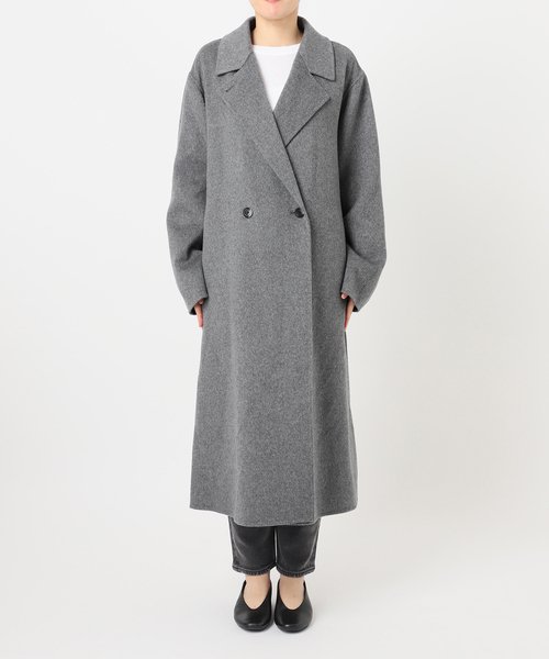 JOURNAL STANDARD relume(ジャーナルスタンダード レリューム)の「ウールカシミヤチェスターコート(チェスターコート・レディース・ベージュ/チャコールグレー・36/38)」の22枚目の写真