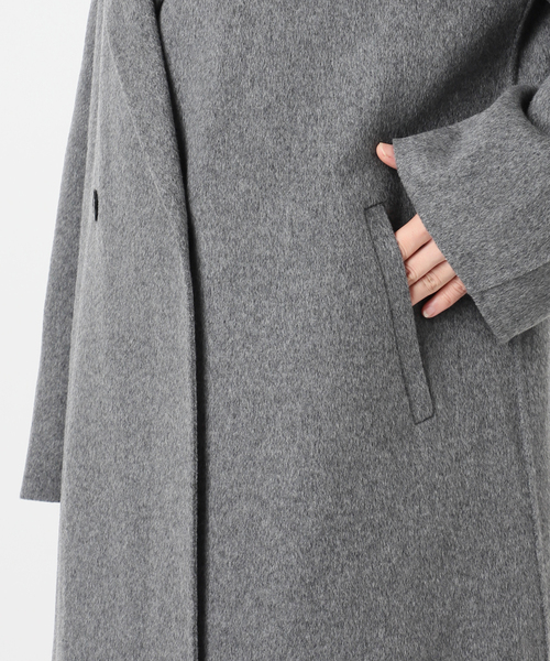 JOURNAL STANDARD relume(ジャーナルスタンダード レリューム)の「ウールカシミヤチェスターコート(チェスターコート・レディース・ベージュ/チャコールグレー・36/38)」の15枚目の写真
