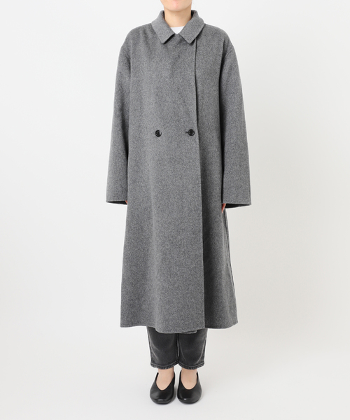 JOURNAL STANDARD relume(ジャーナルスタンダード レリューム)の「ウールカシミヤチェスターコート(チェスターコート・レディース・ベージュ/チャコールグレー・36/38)」の7枚目の写真