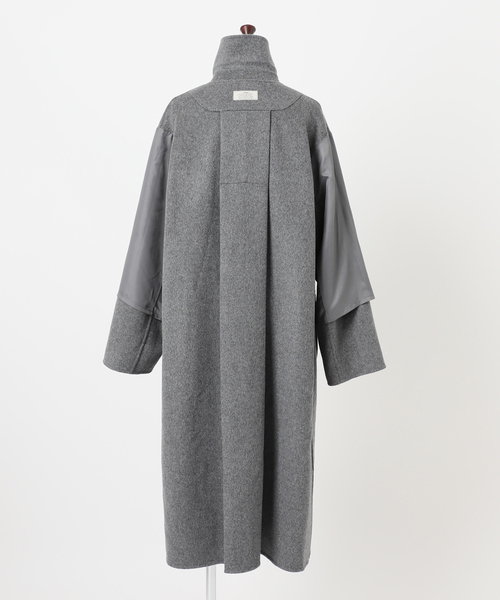 JOURNAL STANDARD relume(ジャーナルスタンダード レリューム)の「ウールカシミヤチェスターコート(チェスターコート・レディース・ベージュ/チャコールグレー・36/38)」の9枚目の写真