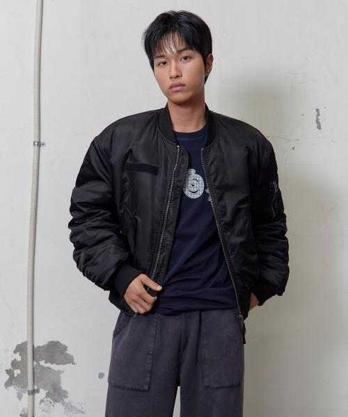 TONY LAWRENCE（トニーローレンス）の「フライト MA-1ジャケット_BK（ブルゾン・レディース・その他・1/2/3）」の2枚目の写真