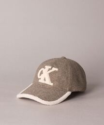 Calvin Klein（カルバン・クライン）の「【ブランド公式】キャップ - モノグラムロゴフエルトキャップ（キャップ）」