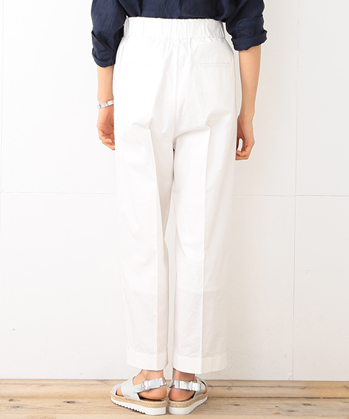 B:MING by BEAMS（ビーミングバイビームス）の「ビーミング by ビームス / 綾ダンプパンツ（その他パンツ・レディース・ホワイト/スミクロ/ネイビー・SMALL/MEDIUM）」の6枚目の写真