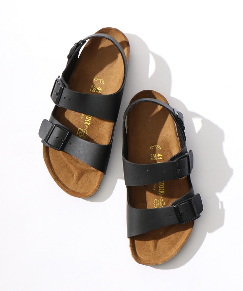BIRKENSTOCK（ビルケンシュトック）の「【BIRKENSTOCK】MILANO（サンダル・メンズ・ブラック/ホワイト・41/40/42）」の2枚目の写真