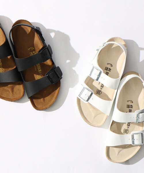 BIRKENSTOCK（ビルケンシュトック）の「【BIRKENSTOCK】MILANO（サンダル・メンズ・ブラック/ホワイト・41/40/42）」の3枚目の写真