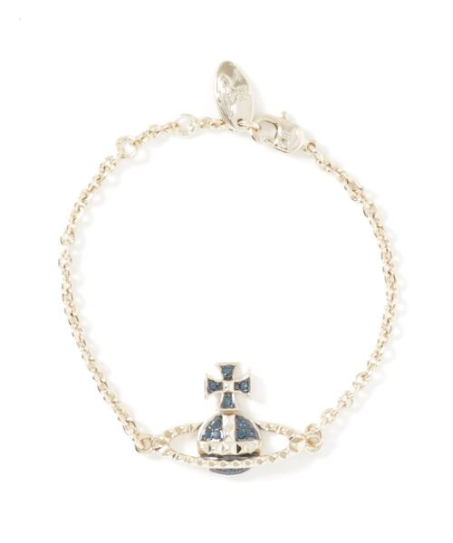 Vivienne Westwood（ヴィヴィアンウエストウッド）の「MAYFAIR BAS RELIEF BRACELET（ブレスレット・レディース・ピンクゴールド/シルバー/ゴールド/ゴールド系その他/Black/ブラック/ブルー/パープル/ゴールド系その他2/グリーン/ブラック×レッド/シルバー×ブルー/ブルー系その他/シルバー系その他/シルバー系その他3/ピンク系その他3・FREE）」の15枚目の写真