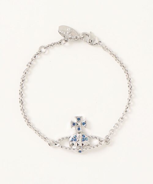 Vivienne Westwood（ヴィヴィアンウエストウッド）の「MAYFAIR BAS RELIEF BRACELET（ブレスレット・レディース・ピンクゴールド/シルバー/ゴールド/ゴールド系その他/Black/ブラック/ブルー/パープル/ゴールド系その他2/グリーン/ブラック×レッド/シルバー×ブルー/ブルー系その他/シルバー系その他/シルバー系その他3/ピンク系その他3・FREE）」の6枚目の写真